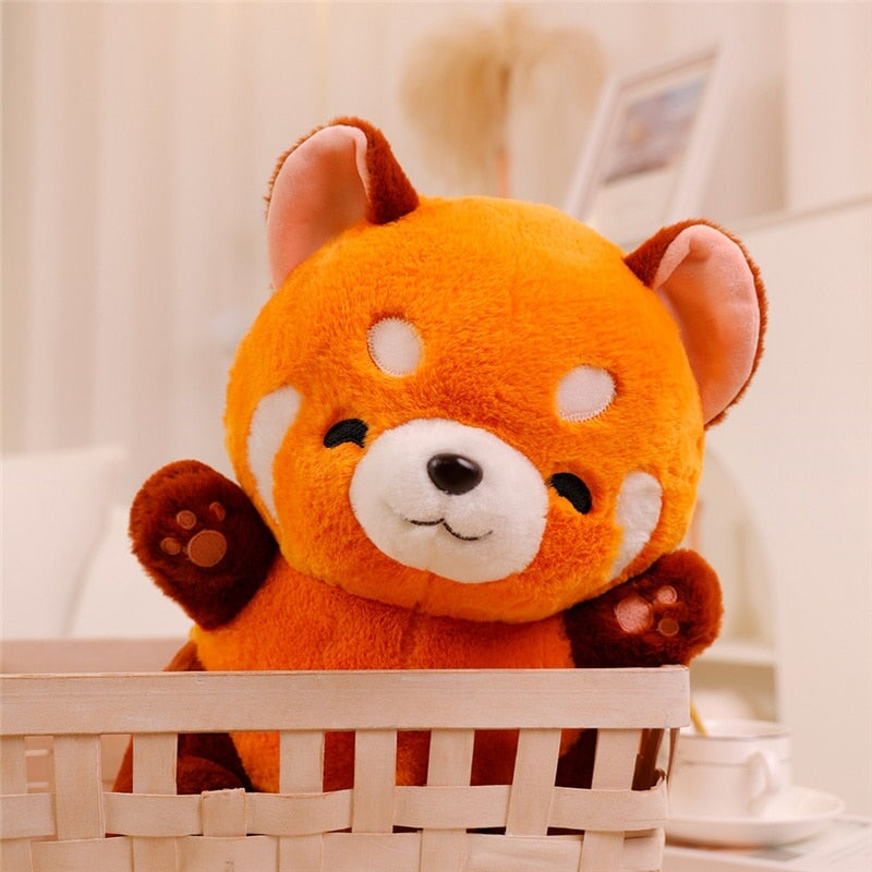 Adorable Kawaii Red Panda Plush Toy - Chai