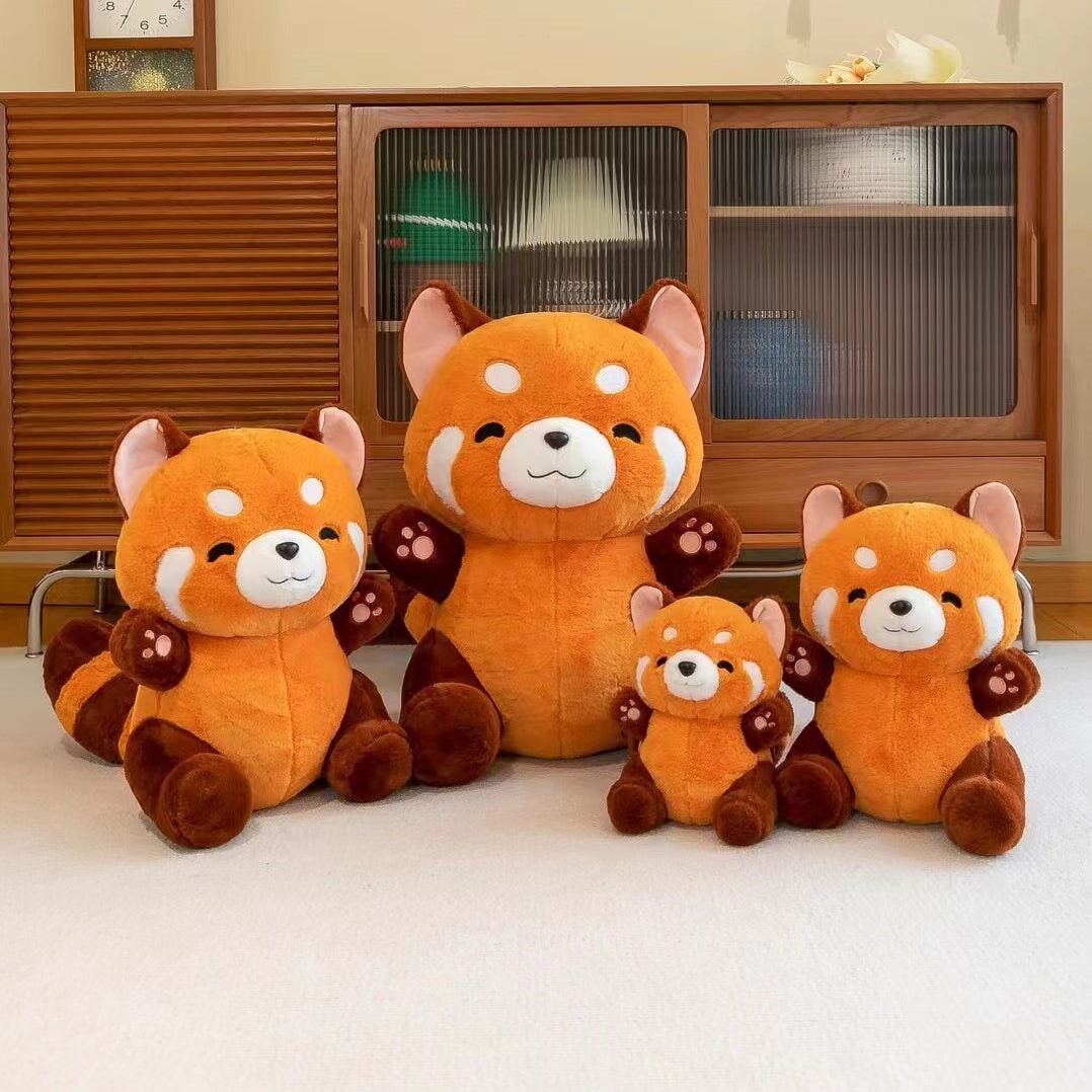 Adorable Kawaii Red Panda Plush Toy - Chai