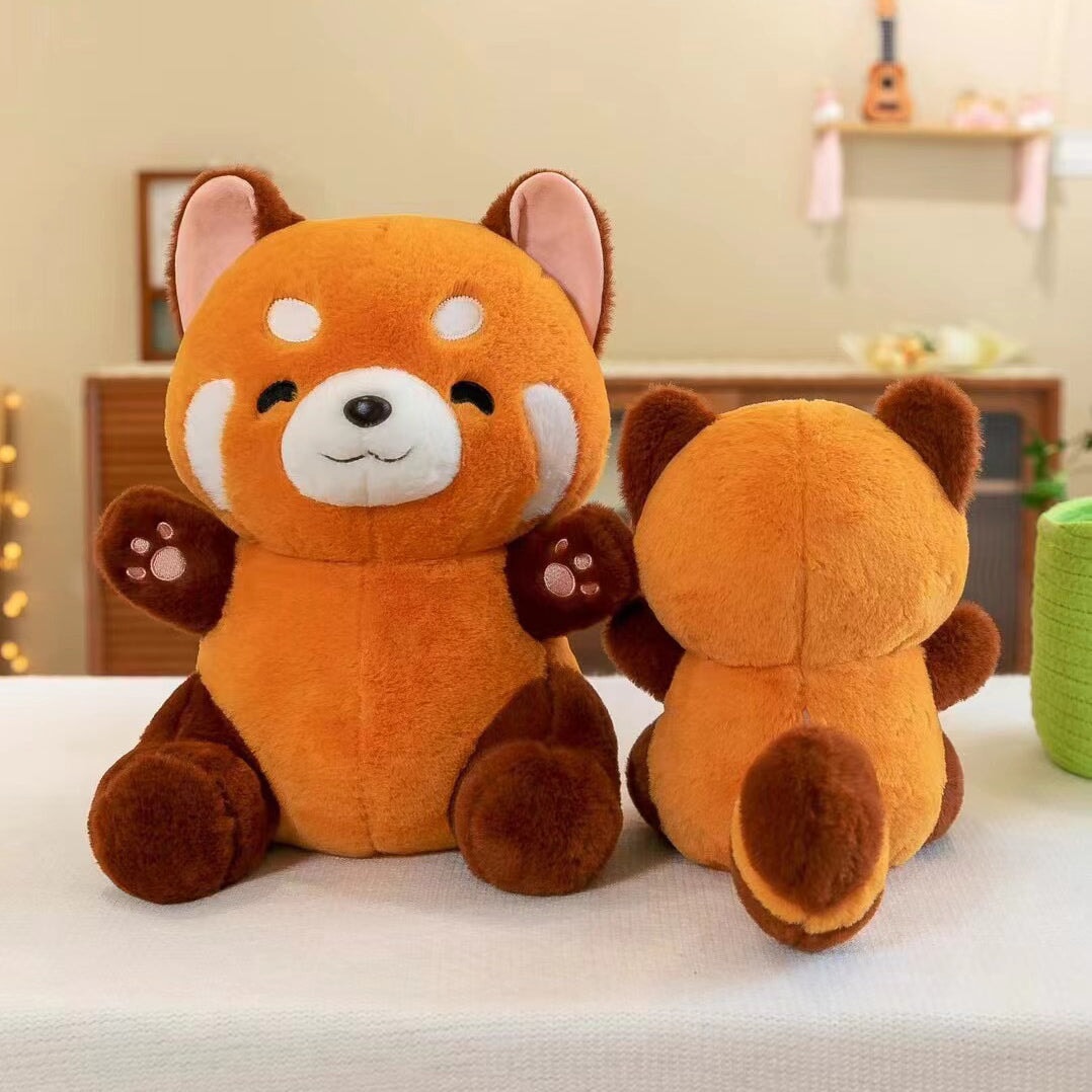 Adorable Kawaii Red Panda Plush Toy - Chai