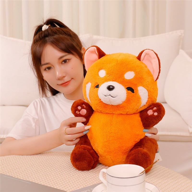 Adorable Kawaii Red Panda Plush Toy - Chai
