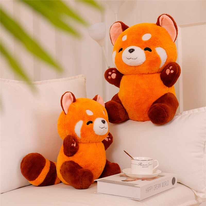 Adorable Kawaii Red Panda Plush Toy - Chai