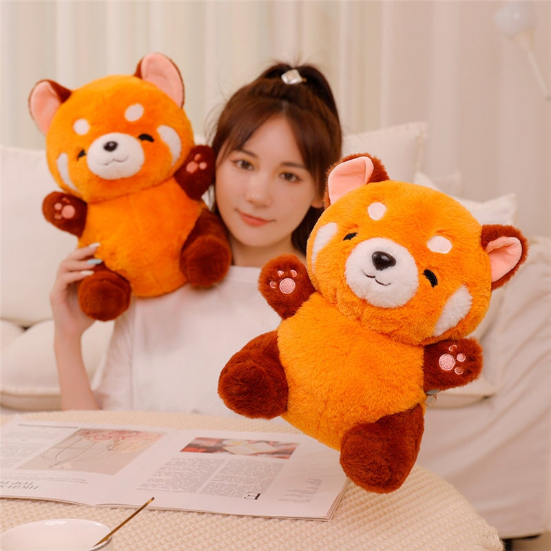 Adorable Kawaii Red Panda Plush Toy - Chai