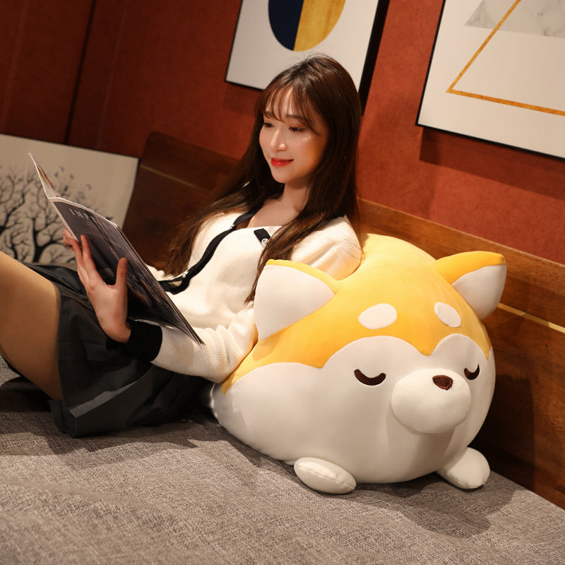 Adorably Chunky Shiba Inu Squad Plush Toys