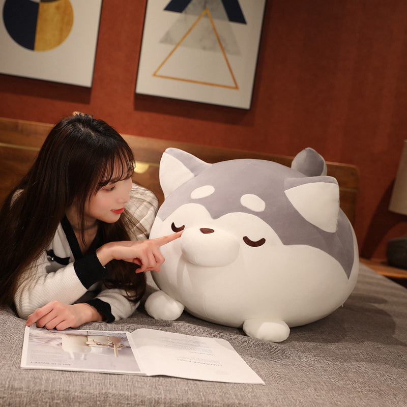 Adorably Chunky Shiba Inu Squad Plush Toys