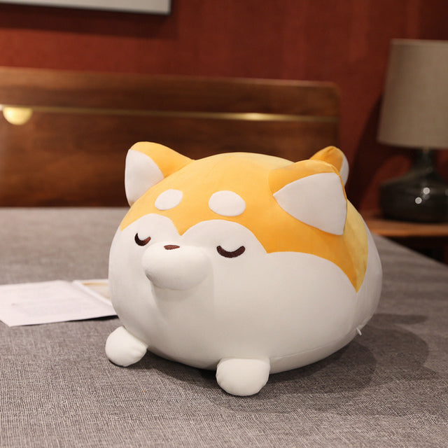 Adorably Chunky Shiba Inu Squad Plush Toys