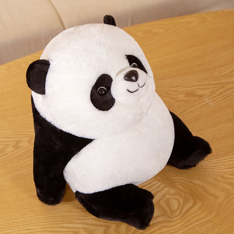 Adorable Chonky Plushies: Fat Bear Panda and Polar Bear Collection