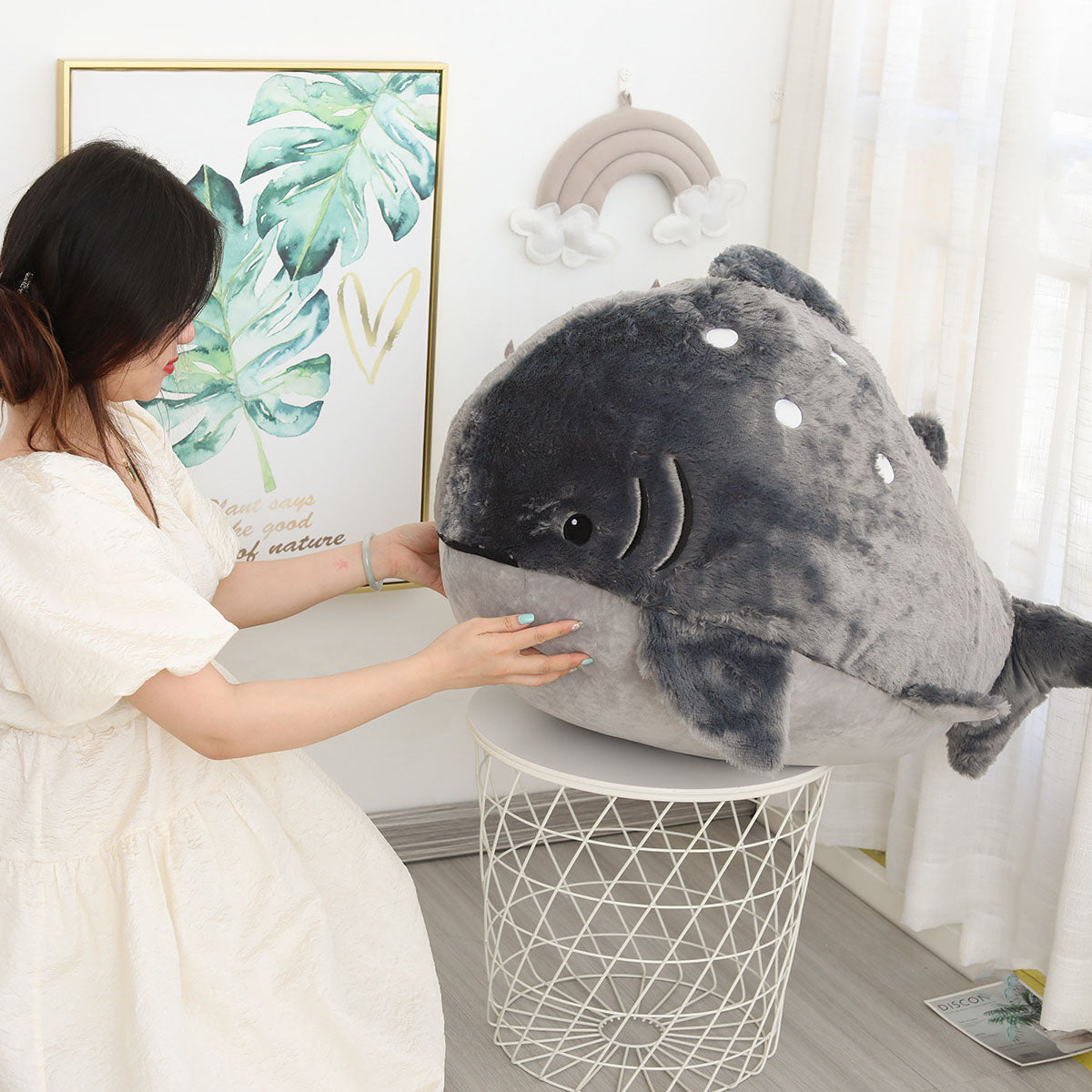 Adorable Chonky Shark Stuffed Animal