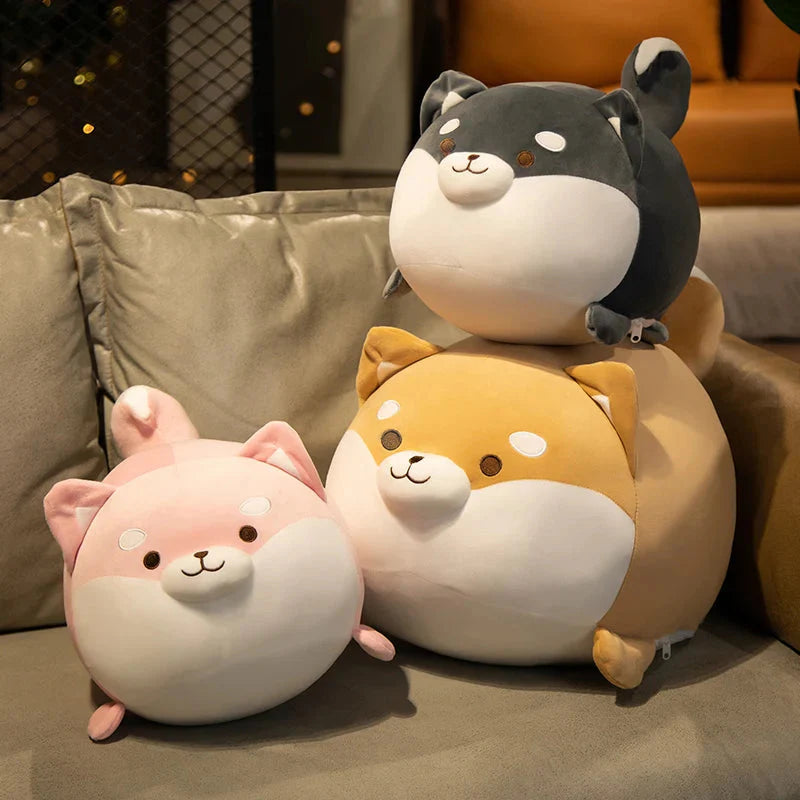 Adorable Chonky Shiba Squad Plush Toys