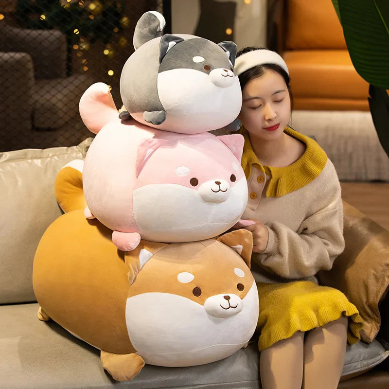 Adorable Chonky Shiba Squad Plush Toys