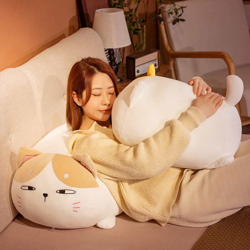 Adorable Chubby Cat Martha Tabby Kiki Plushie Collection