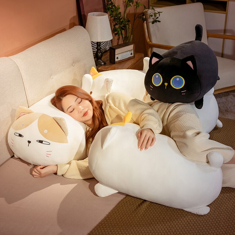 Adorable Chubby Cat Martha Tabby Kiki Plushie Collection