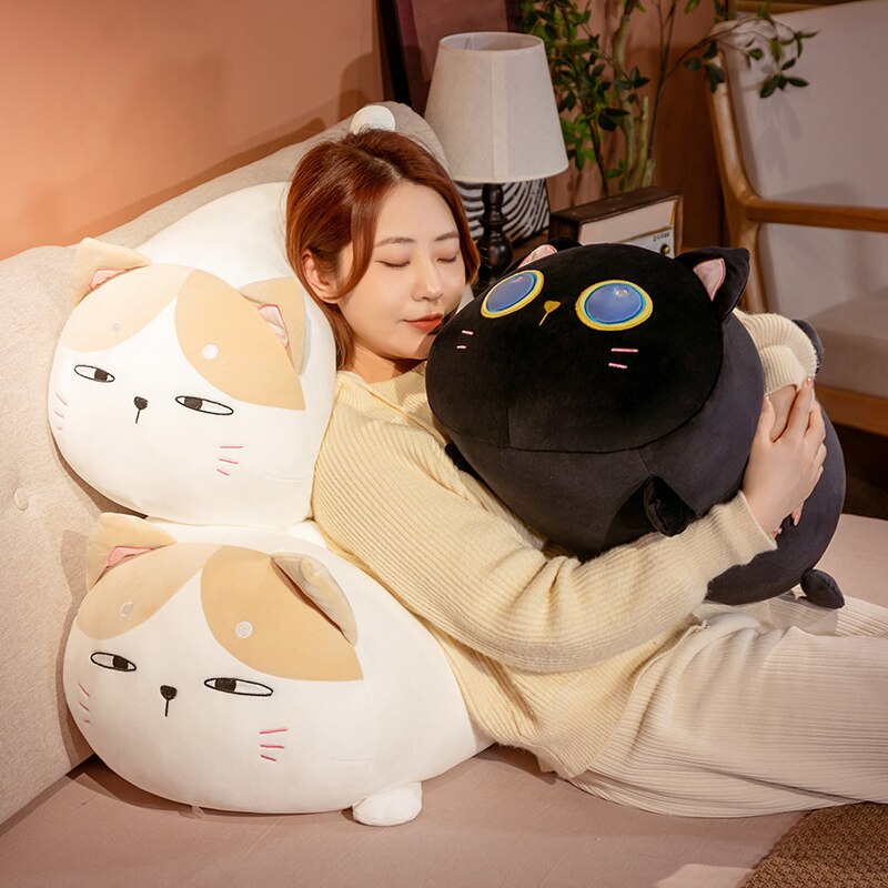 Adorable Chubby Cat Martha Tabby Kiki Plushie Collection