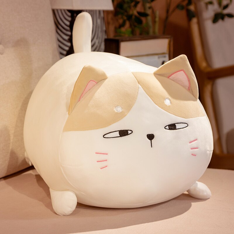 Adorable Chubby Cat Martha Tabby Kiki Plushie Collection