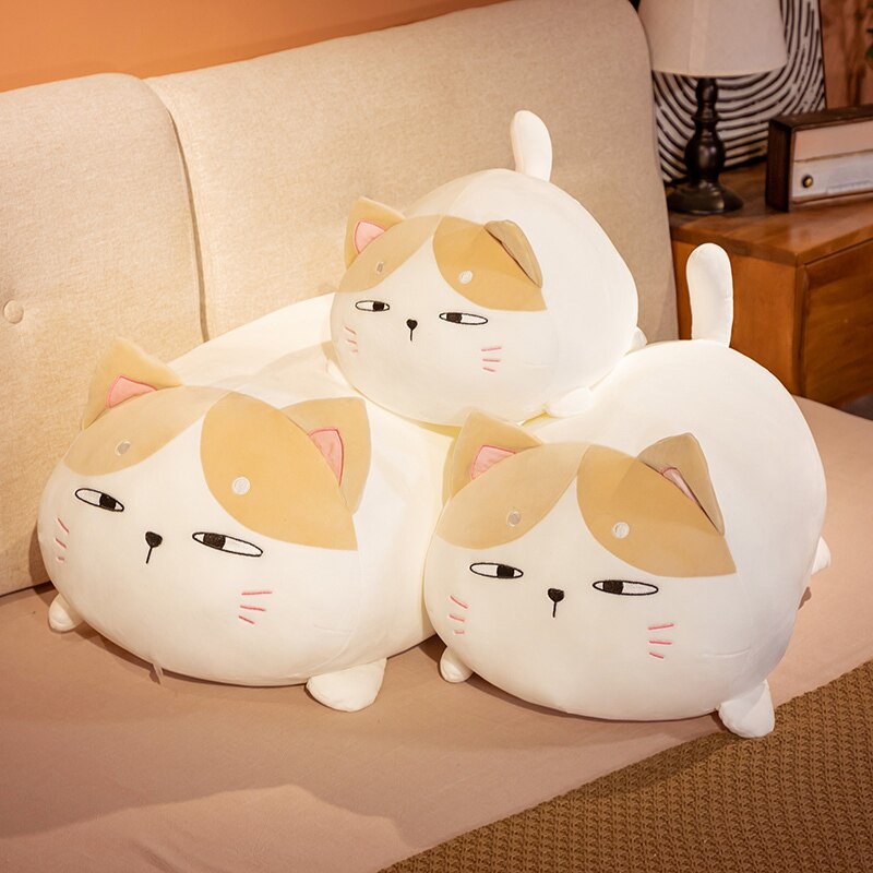 Adorable Chubby Cat Martha Tabby Kiki Plushie Collection