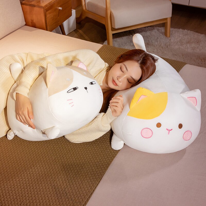 Adorable Chubby Cat Martha Tabby Kiki Plushie Collection