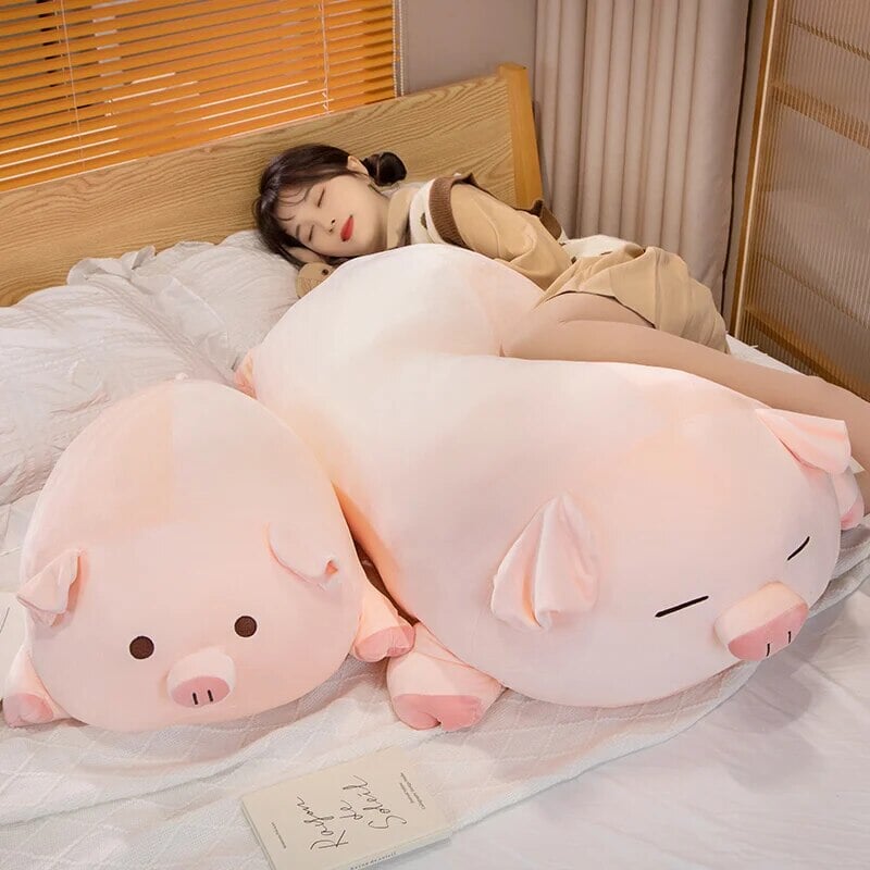 Adorable Chubby Pink Pig Plushies - Just Arrived!