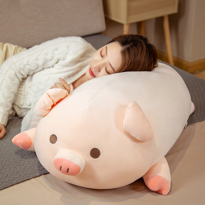 Adorable Chubby Pink Pig Plushies - Just Arrived!