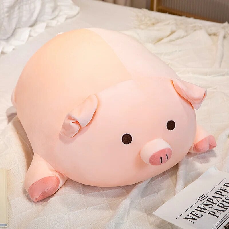 Adorable Chubby Pink Pig Plushies - Just Arrived!