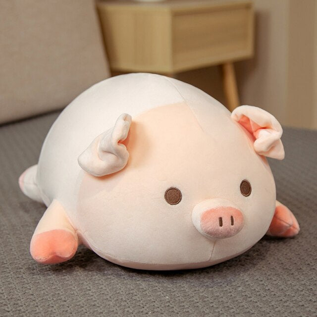 Adorable Chubby Pink Pig Plushies - Just Arrived!