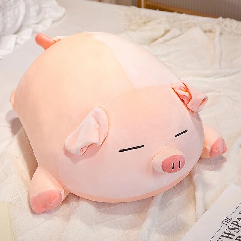 Adorable Chubby Pink Pig Plushies - Just Arrived!