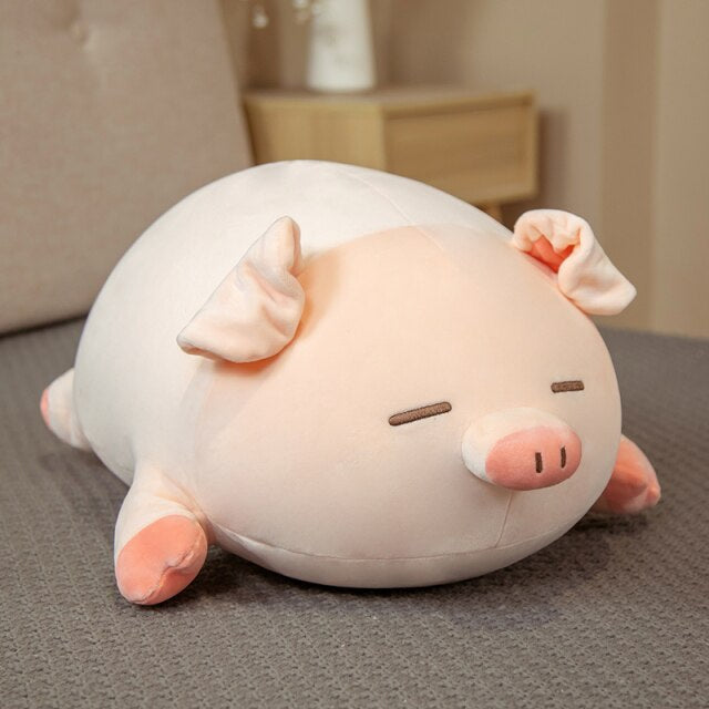 Adorable Chubby Pink Pig Plushies - Just Arrived!