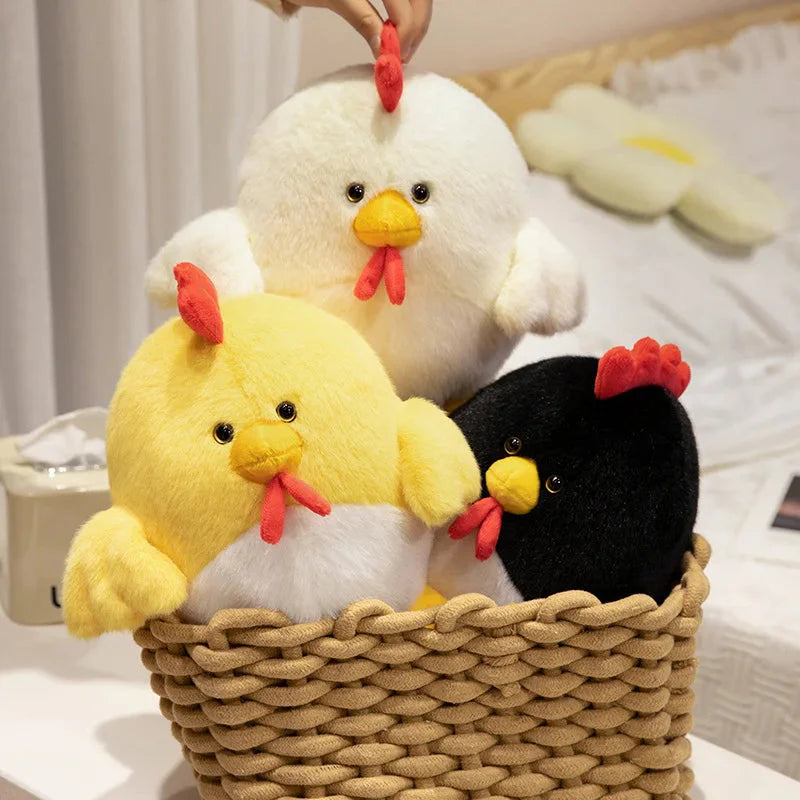 Adorable Chunky Chicken Stuffed Animals