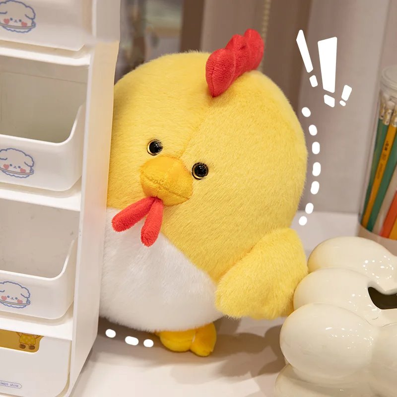 Adorable Chunky Chicken Stuffed Animals