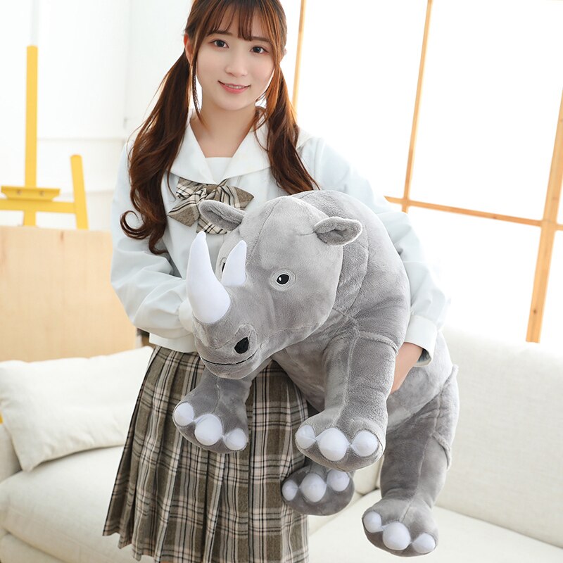 Vibrant & Adorable Rhino Plush Toys for Snuggly Fun