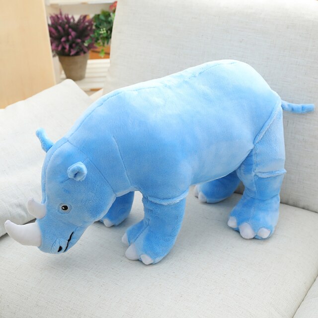 Vibrant & Adorable Rhino Plush Toys for Snuggly Fun