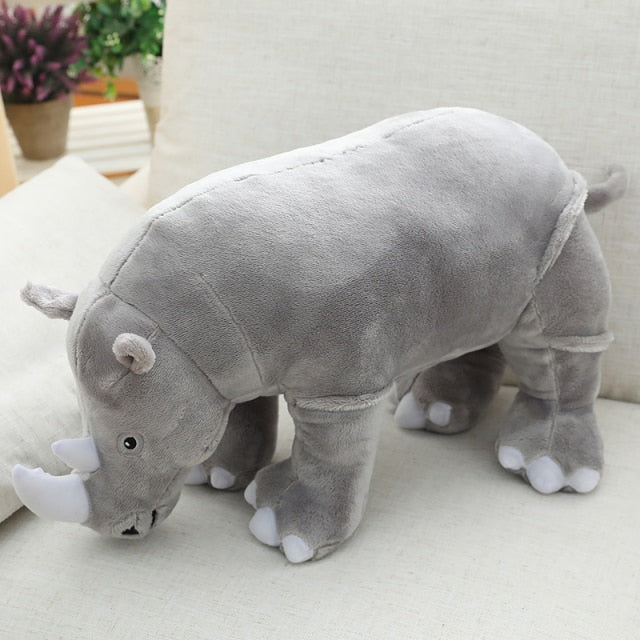 Vibrant & Adorable Rhino Plush Toys for Snuggly Fun