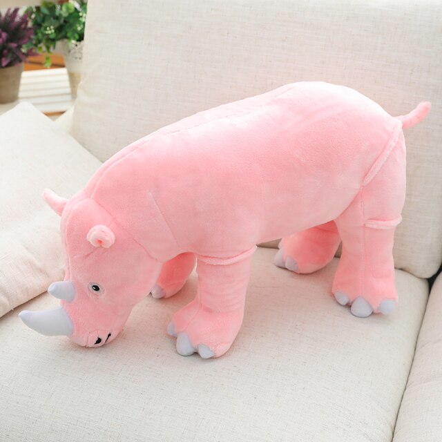 Vibrant & Adorable Rhino Plush Toys for Snuggly Fun