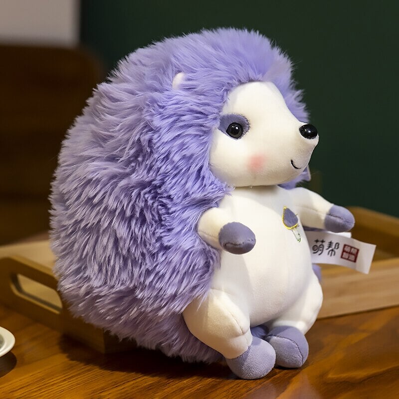 Vibrant Hedgehog Family Plush Toys for Cozy Cuddles