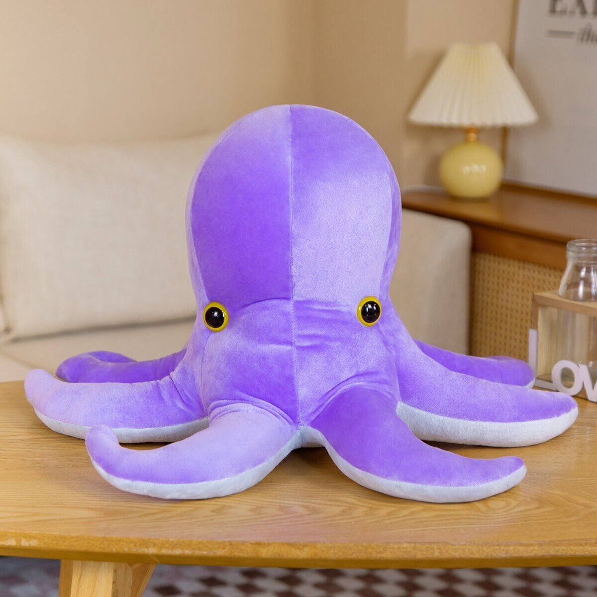 Vibrant Octopus Twin Plush Toys