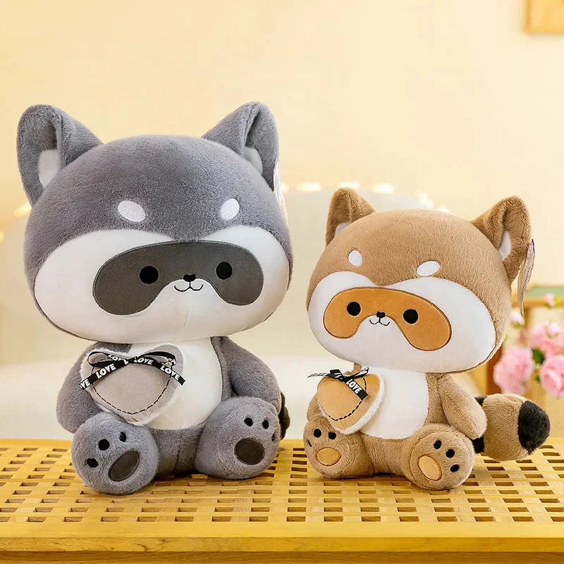Coonie & Goonie: Your Adorable Raccoon Plushie Companions!