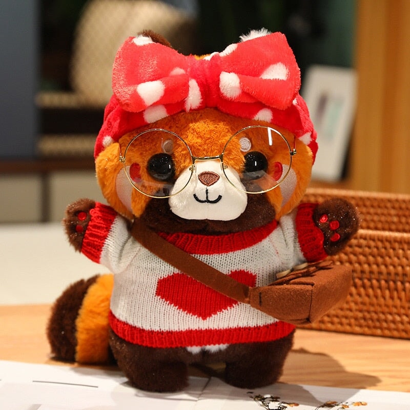 Adorable Chai the Red Panda Cosplay Plush Toy