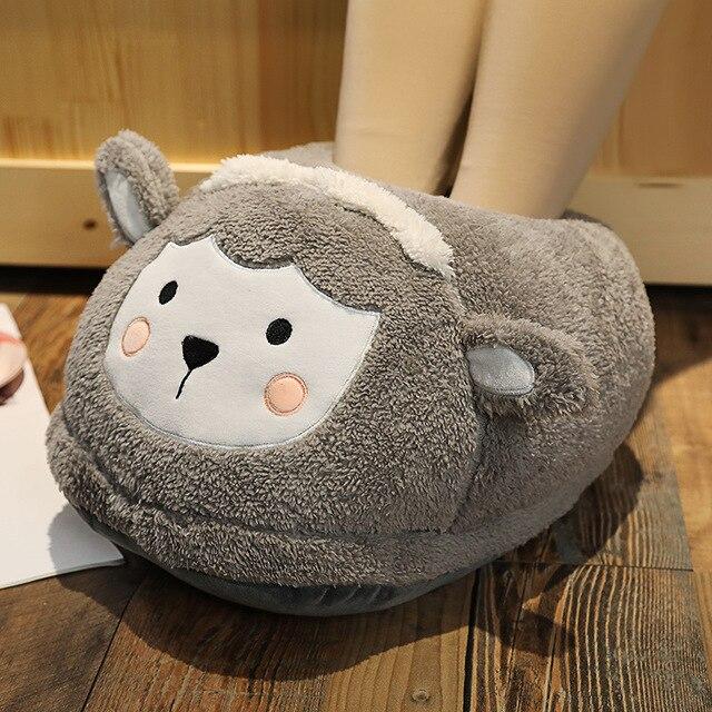 Snuggly 2-in-1 Animal Plush Slippers for Ultimate Comfort