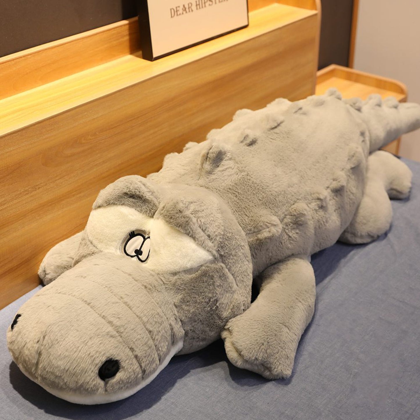 Oversized Crocodile Cuddly Companion Plush