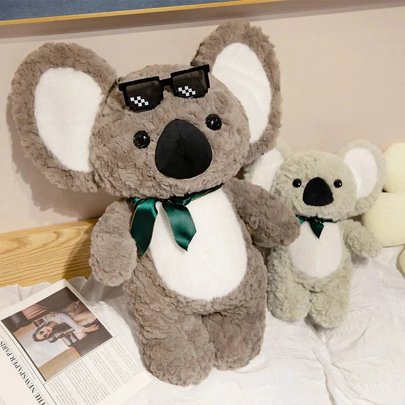 Adorable Gray Koala Bear Plush Companions