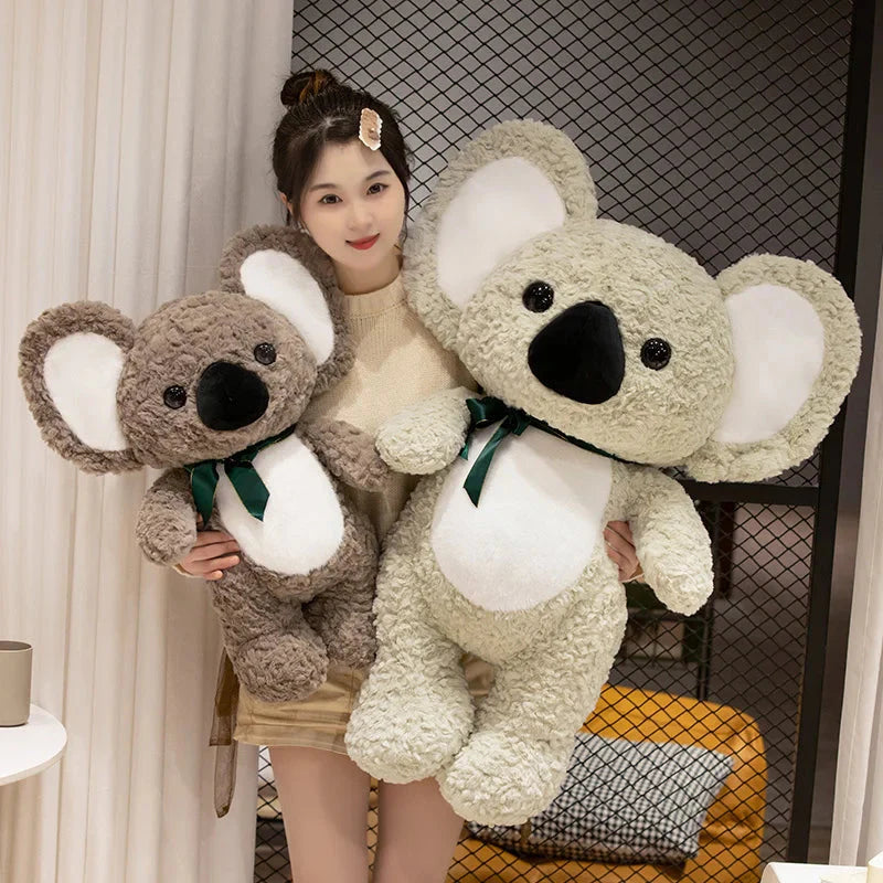 Adorable Gray Koala Bear Plush Companions