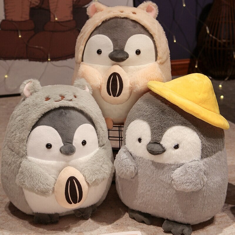 Adorable Plush Penguin Family: Perfect Cuddle Companions!