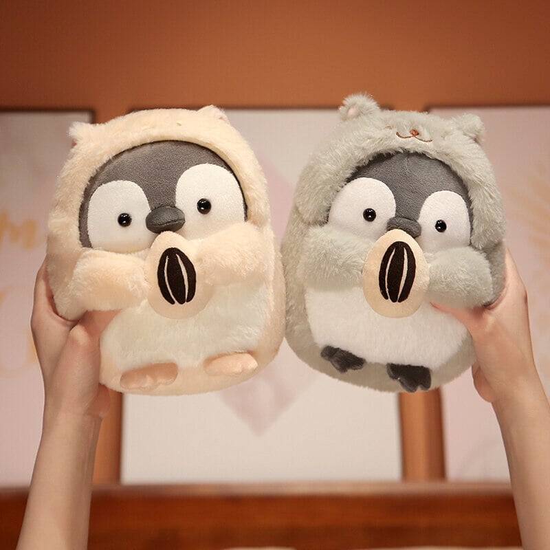 Adorable Plush Penguin Family: Perfect Cuddle Companions!