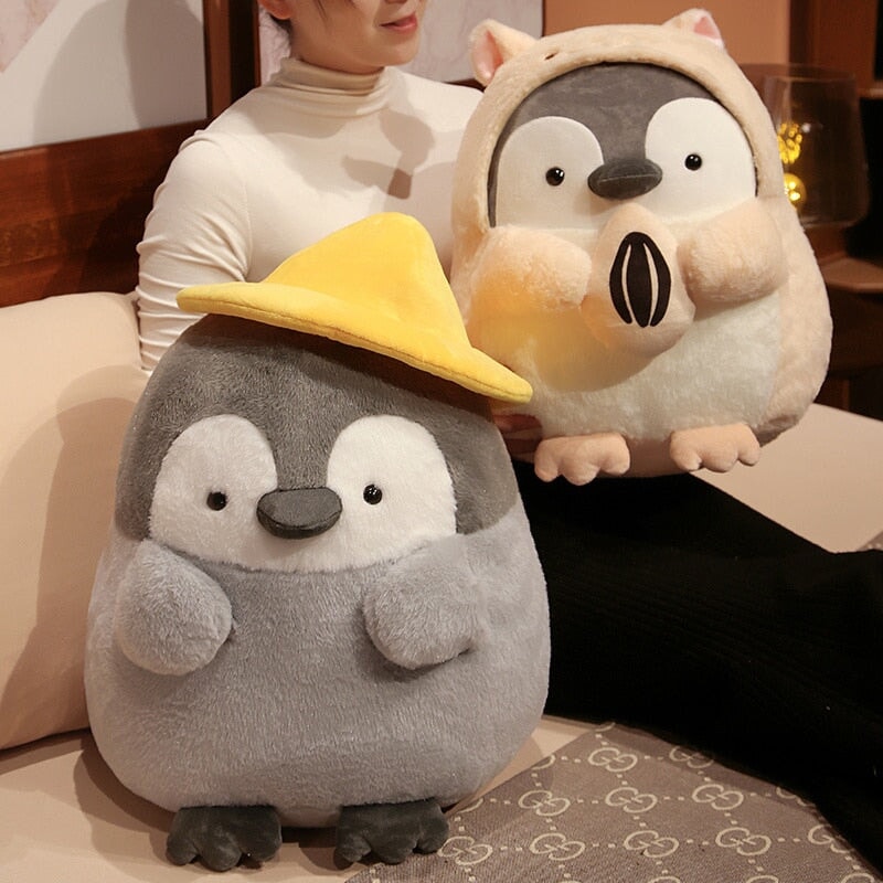 Adorable Plush Penguin Family: Perfect Cuddle Companions!