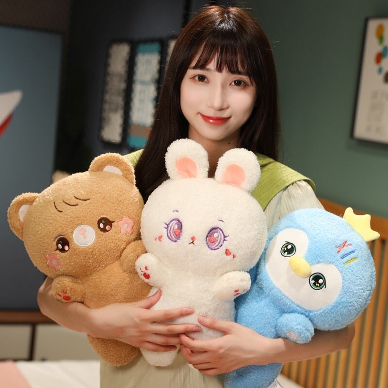 Adorable Fluffy Animal Plush Mascots