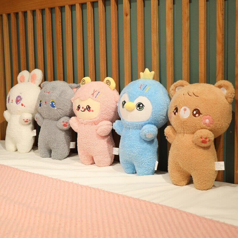 Adorable Fluffy Animal Plush Mascots