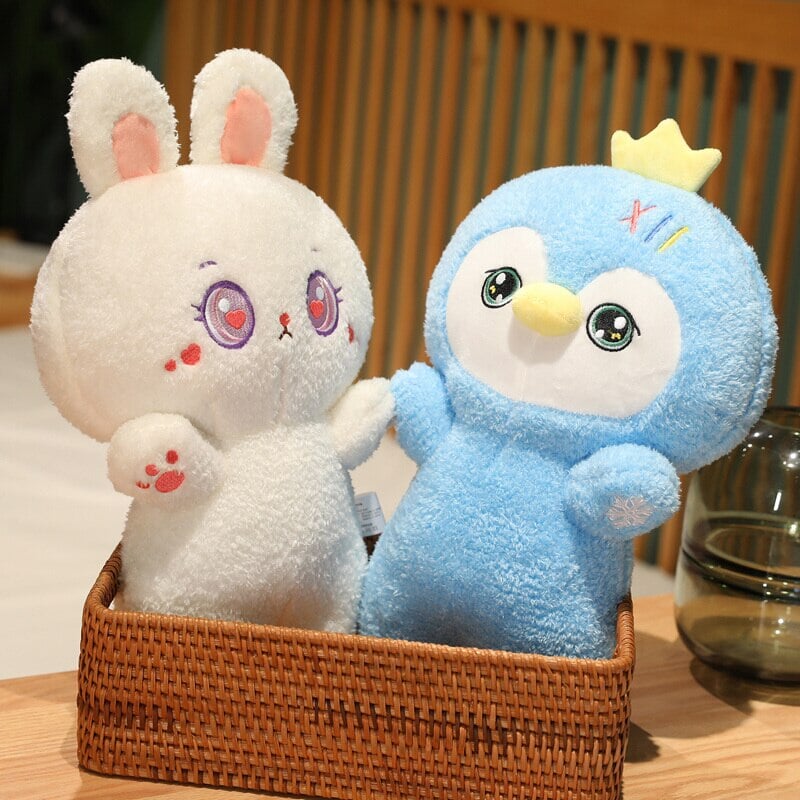 Adorable Fluffy Animal Plush Mascots