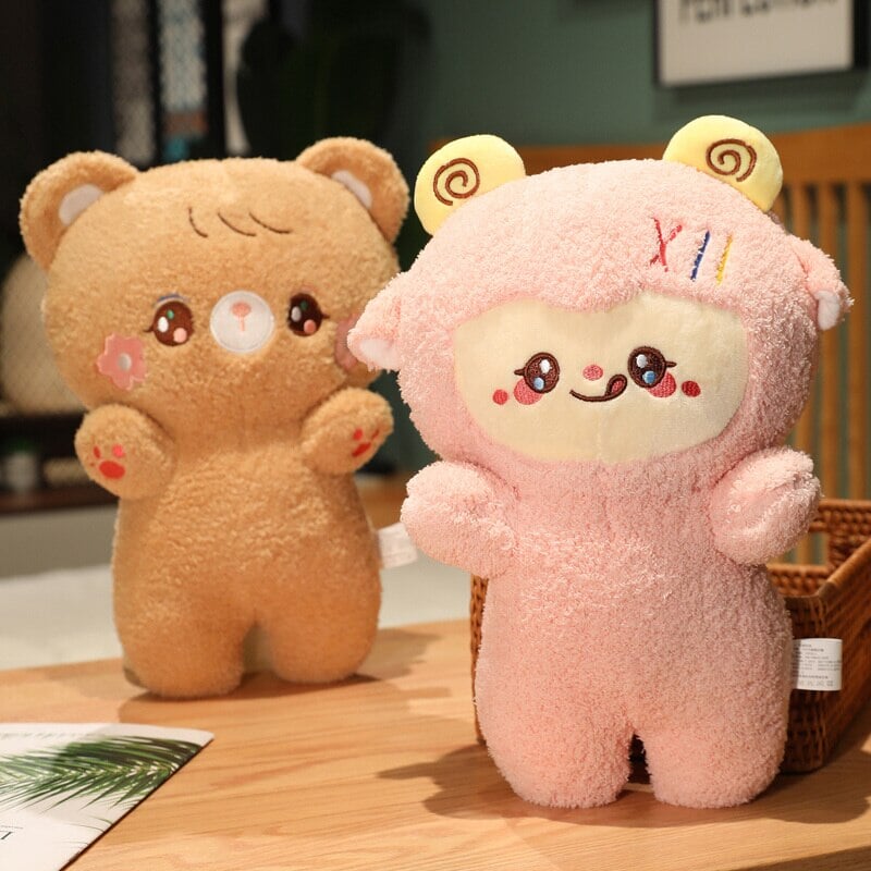 Adorable Fluffy Animal Plush Mascots