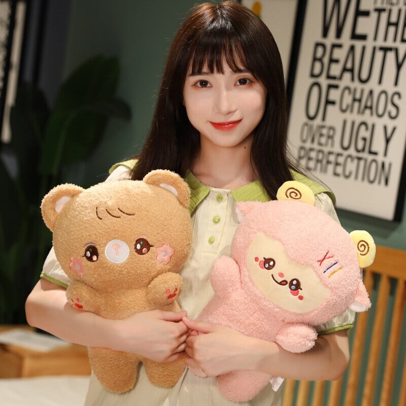 Adorable Fluffy Animal Plush Mascots