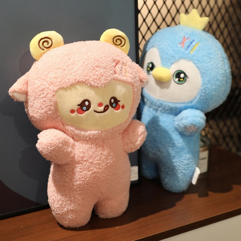 Adorable Fluffy Animal Plush Mascots