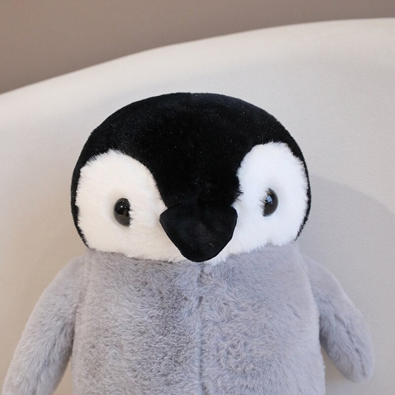 Adorable Fluffy Penguin and Walrus Plush Toys