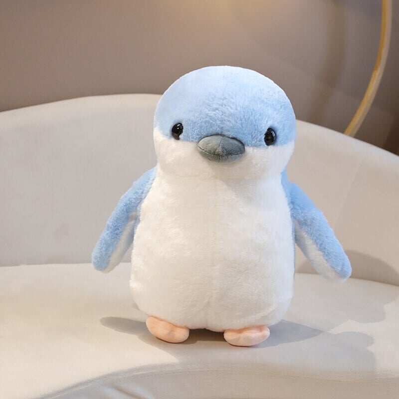 Adorable Fluffy Penguin and Walrus Plush Toys